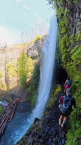 waterfall-in 📍Oregon .....Oregon , Columbia gorge , waterfalls in Oregon , PNW hikes , Oregon hiking , Oregon adventures , PNW waterfalls , Pacific Northwest hiking , waterfall hiking | Hikersledge