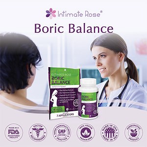 Boric Balance Boric Acid - Intimate Rose