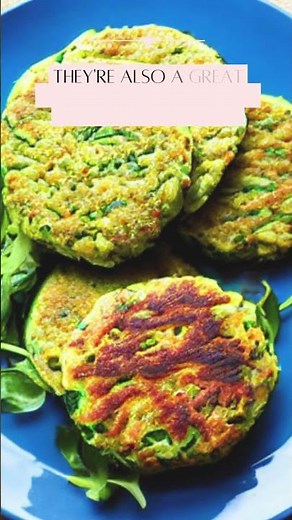 Zucchini and Chickpea Patties | Easy & Healthy Veggie Burgers