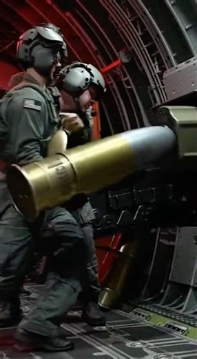 POV: Inside the "Angel of Death" AC-130 Gunship 💀🇺🇸 #military #trending #shorts #viral #fyp