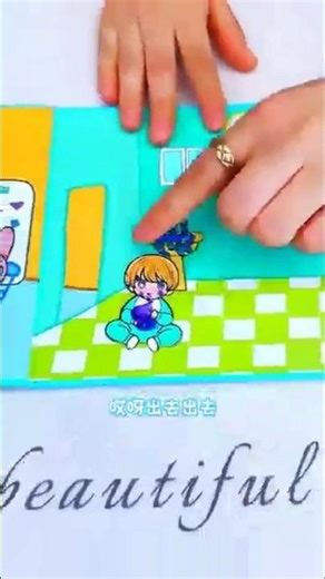 Kuromi is wreaking havoc on my sticker house again! #shortvideo