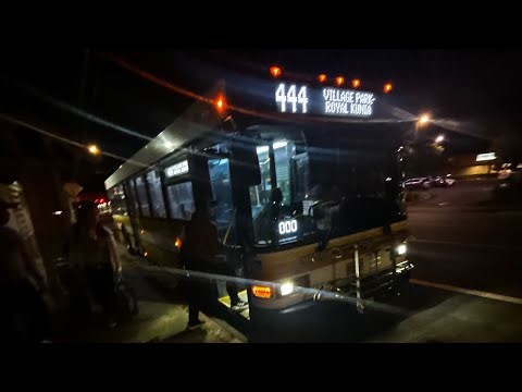 Thebus Honolulu Bus' 602 Gillig Low Floor 40' Ft Route 444 Village Park/Royal Kunia