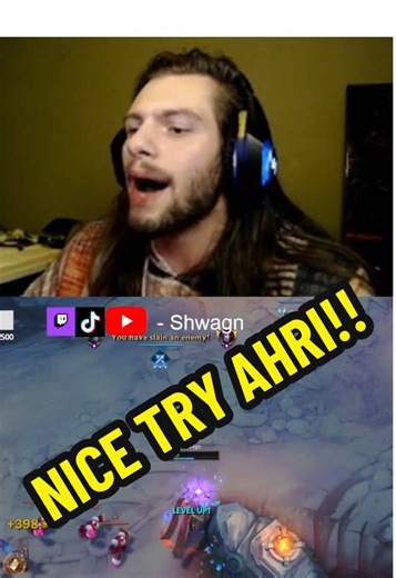 Nice Try Ahri! Memorable League of Legends Clip