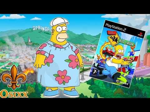 El MEJOR Juego de Los Simpson 🍩 | SIMPSONS HIT & RUN - Osixx Directos