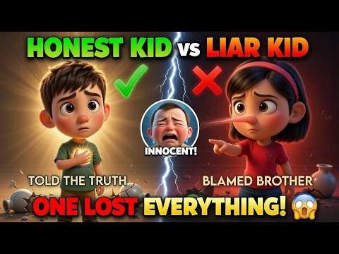 Honest Kid vs Liar Kid! | Learn Why Telling the Truth Matters!