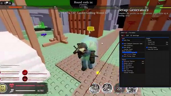 Forsaken Script GUI – Silent Aim, Auto Block, ESP, Auto Play + MORE!
