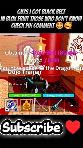 I got black belt in blox fruit💀#roblox #bloxfurit #dragonfruit #shorts
