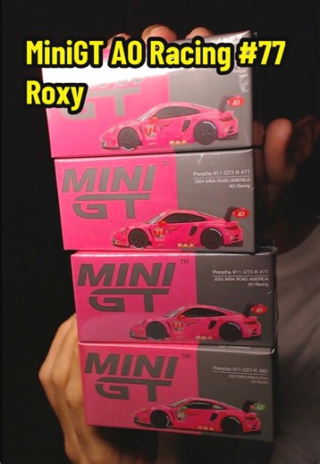 Exploring MiniGT's Roxy Diecast Collection