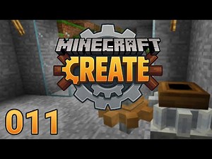 Let's Play Minecraft #011 - Planung für den Bohrer mit der Create Mod