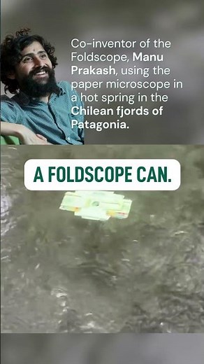 A Microscope That Can Float in Water💧