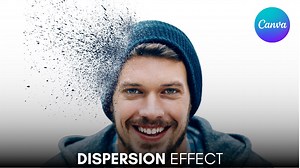 Easy Dispersion effect canva tutorial | Canva Tutorials