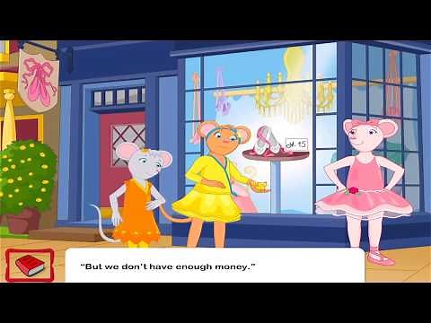 Angelina Ballerina|Angelina's Gift for Ms. Mimi|Read Along|Books|Audio Books|Learning to Read