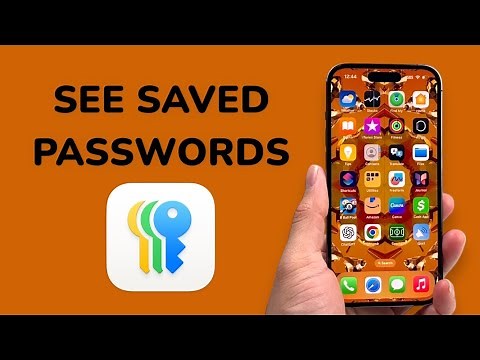 How To See Saved Passwords on iPhone?