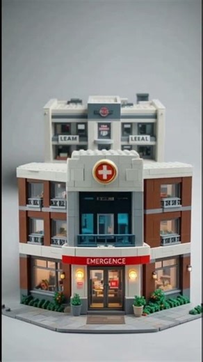 This LEGO City Builds Itself 🧱 | Ultra Satisfying Timelapse #lego #timelapse #brickbuild #asmrlego