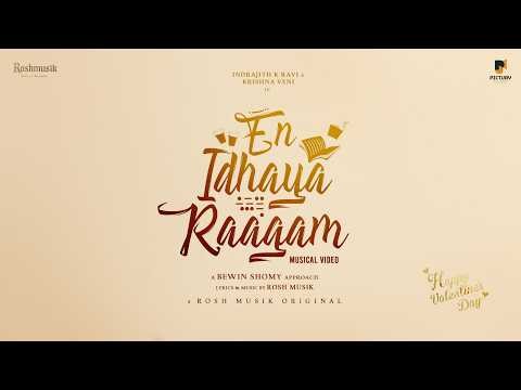 En Idhaya Raagam | Indrajith K Ravi | Goutham Menon | Tamil Romantic Music Video 2026 | Roshmusik