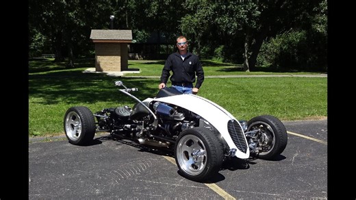 One-of-a-kind quadracycle