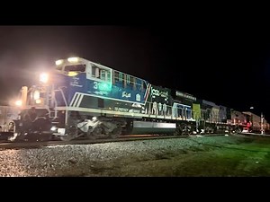 The Great Chase of CSX 3194 Law Enforcement leading with its RS5T Horn! Plus Other Trains 2-9-26