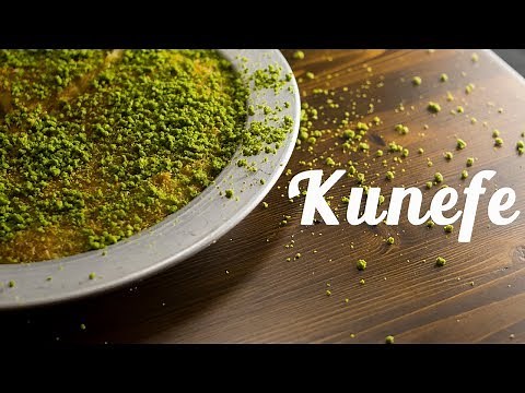 Homemade Turkish KUNEFE recipe 4K | Dessert - Episode 1