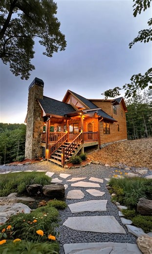 6.1K views · 142 reactions | Gorgeous Cabin | My Rustic Cabins | Facebook