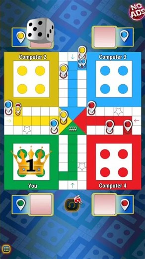 ludo game in 2 player | #shorts