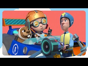Rusty Helps Officer Carl + Jam at the Dam 🦫🚨 | Spin Kids Cartoon Treehouse | Rusty Rivets