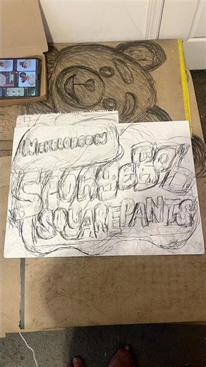 #spongebobsquarepants logo #spongebob #nickelodeon #cartooncharacters #nicktoons #animationart