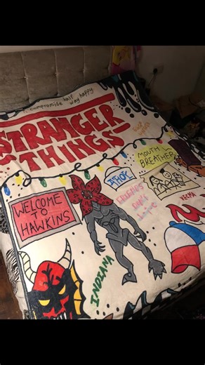 Soft Stranger Things Blanket for Ultimate Comfort