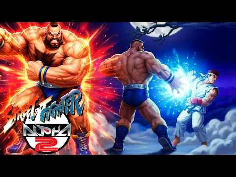 Street Fighter Alpha 2 - Zangief (Arcade / 1996) 4K 60FPS【TAS】
