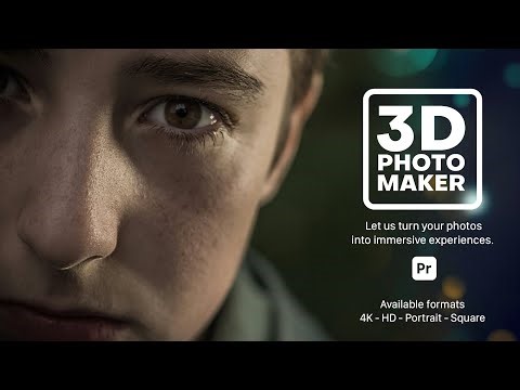 3D Photo Maker for Premiere Pro