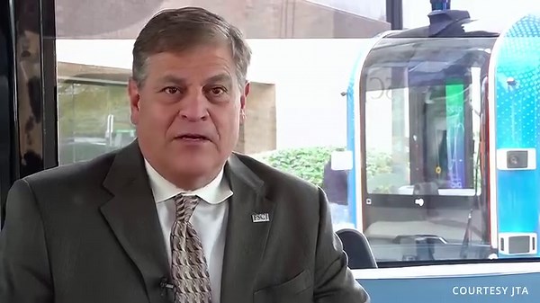 2.8K views · 44 reactions | FSCJ is excited to welcome two autonomous vehicles to our Downtown Campus, thanks to a partnership with JTA and BEEP. This partnership makes FSCJ the first college campus in Florida to use autonomous shuttles. Next time you’re on campus, check out the experience for yourself. https://www.jtafla.com/media-center/press-releases/jta-and-fscj-announce-launch-of-autonomous-vehicle-initiative-on-downtown-campus/ | Florida State College at Jacksonville | Facebook