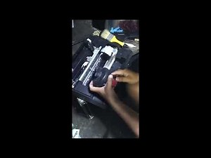 How to replace spring on Epson L210 (includes cleaning of waste ink pad :)