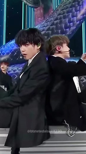BTSのテテが魅せる激しいダンスパフォーマンス