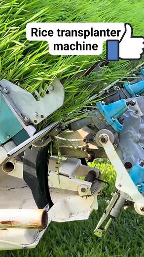 Rice transplanter machine #farming #farmlife #farminglife #farmers #farmerlife #follower #followerseveryone | Roman Nazar