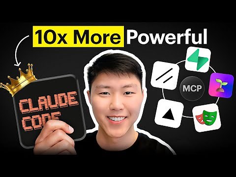 5 MCP Servers That Make Claude Code 10x More Powerful (Full-Stack App Build)