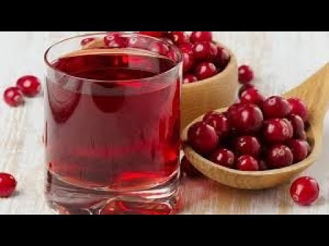 Cranberry Juice From Scratch | Homemade Simple And Easy