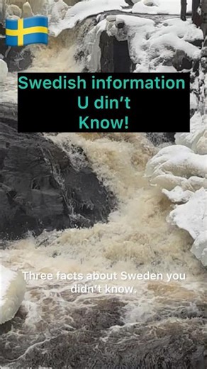 Swedish top 3 facts u didn’t know