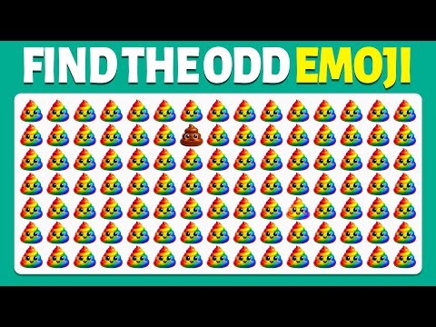Find the ODD Emoji Out - Extreme Edition ✅👻🔥 35 Ultimate Levels | Cow Quiz