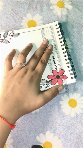 aesthetic front page Idea for project 🌸#youtubeshorts #shorts #frontpage #project #trending #comedy