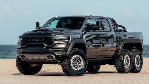 Apocalypse Manufacturing Creates Warlord As A Menacing Ram TRX 6×6