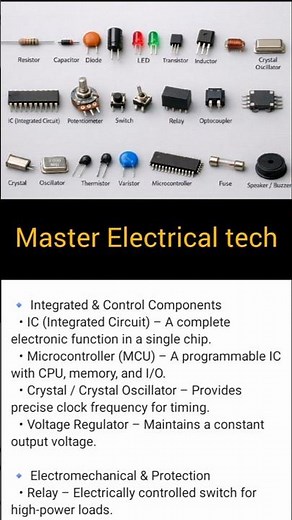 Mastering Electronics: Fast Track Guide to Essential Components