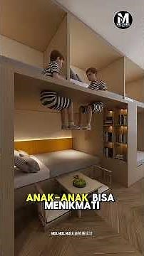 The Best Home Design Solution for 20 Kids! #shorts