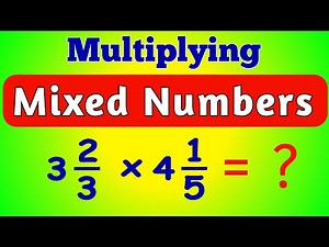 How to Multiply Mixed Numbers Easily | Step by Step Explanation | Multiplication of Mixed Numbers