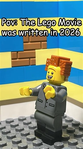 If the Lego Movie was written in 2026 #lego #stopmotion | Lego