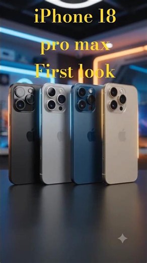 iPhone 18 Pro Max First Look 🔥 | Full Specs, Design & Leaks Breakdown | 2026 Flagship #shorts