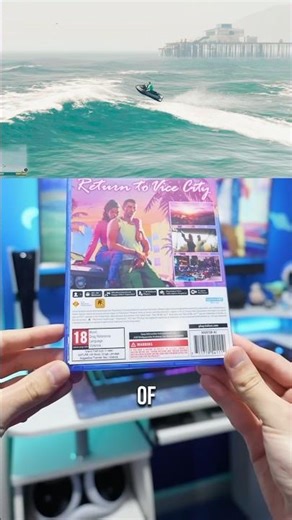 GTA 6 Game Case for PS5