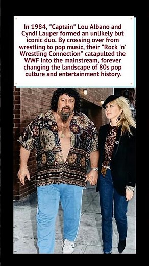 Cyndi Lauper & Lou Albano: The 80s Revolution 🎤