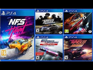 All 5 Need For Speed Games On PS4 | Playstation 4