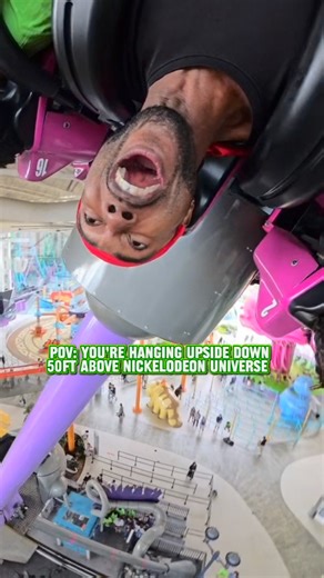 19 reactions · 4 comments | Would you ride Kraang’s Prime Pandemonium?!  Get ready to flip, spin, and scream as this wild ride takes you 50 feet in the air! ️ With 360° spins, dramatic drops, and nonstop thrills, you’ll see all of Nickelodeon Universe, upside down!  Think you can handle it?  | American Dream | Facebook