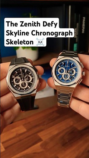 This Is The New Zenith Defy Skyline Chronograph Skeleton ☠️ #Fratello #watches #zenith