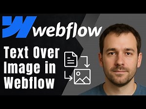 Webflow: How to Overlay Text on an Image (Hero Section Tutorial)
